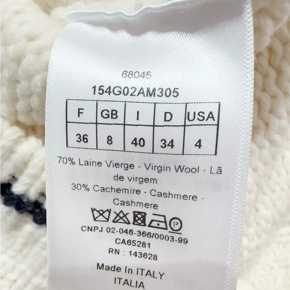 Authentic Dior Cream Knit Garment - Picture 6 of 6